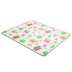 CHIAO FU 巧福 雙面圖案兒童遊戲墊 防水無毒安全遊戲地墊, 混和色