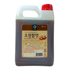 청정원 진한 조청맛 쌀엿, 1개, 3kg