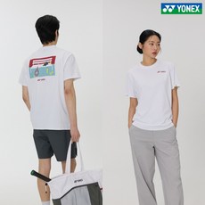 요넥스 남녀공용 오버핏 반팔 265TS025U 테니스 배드민턴