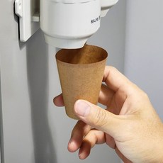 일회용 크라프트 간편한컵 생수 정수기 컵 종이컵 2000개, 1개, 2000개입