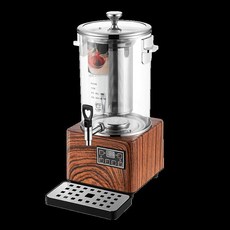 투명 약탕기 전기 한의원 대용량 유리 가열기 건강원 탕약 끓이는기계 식당용, 순펑 발송 3세대 10L 문무화 끓이는