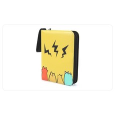 印章冊相冊收納收藏活頁夾+鑲嵌套組, 閃電黃