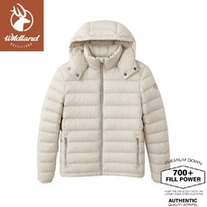 Wildland 荒野 女 700FP 可拆帽 輕暖 羽絨外套