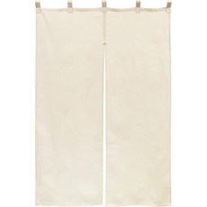Noren Kobo 노렌코보 면 노렌 가림막 85x120cm 무지 일본산