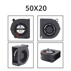 냉각 선풍기 브러시리스 모터 케이스 쿠커 60MM 75MM 30MM 97MM 50MM 40, 14.5020 - 없음 RGB - 12V