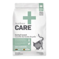 紐崔斯 Nutrience CARE 無穀貓糧 呵護腸胃 全齡貓適用, 毛球, 2.27kg, 1袋