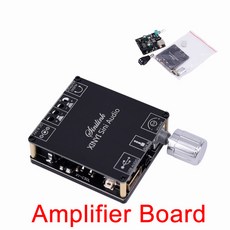 미니 앰프 블루투스 5.0 디지털 오디오 전력 클래스 D HiFi 스테레오 200W * 2 12V/24V 가정용 자동차 USB 음악 사운드 카드 앰프 스피커, [04] Amplifier Board, 04 Amplifier Board