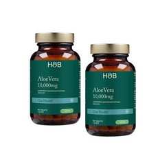 홀랜드앤바렛 알로에베라 10000mg 거트 헬스 타블렛 Holland & Barrett Aloe Vera, 2개, 90정