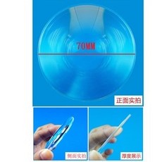 野外求生 一鏡生火免火種 菲涅爾透鏡聚光鏡 圓形直徑放大鏡 科學實驗LED透鏡, 直徑70mm(焦距70毫米), 1個