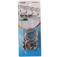커텐링 커텐고리 커튼링세트6p(대) 10팩 79000EA 1EA, 본상품