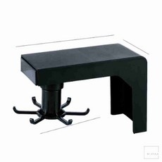 엠비아6 주방욕실 회전걸이 6구 주방도구걸이, 주방욕실 다용도 회전걸이 6구 실버