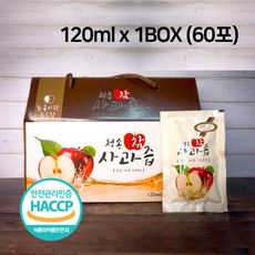 능금이랑 쥬스랑 능금이랑쥬스랑 착즙100%, 60개