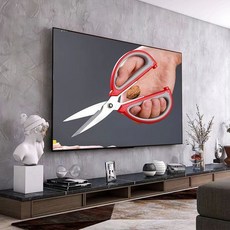 日本進口 SK5 不銹鋼廚房多功能強力剪刀, 紅色家用剪, 1個