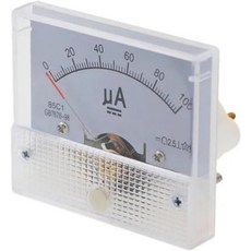 85C1 100uA DC 포인터 전류계 헤드 기계식 미터, 85C1 100uA DC 포인터 전류계 헤드 기계식 미, 1개