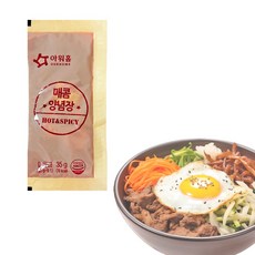 달디단마켓 아워홈 일회용 매콤양념장 35g (낱개) 배달용 업소용 만능 양념장 고추장/유통기한26.6.12, 1개
