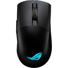 ASUS ROG 케리스 무선 에임포인트 게이밍 마우스 - 오른손잡이용 인체공학적 디자인 75g 3가지 연결 모드 42 000 DPI 최대 119시간 배터리 PC/Mac, Black_Keris II, 1개