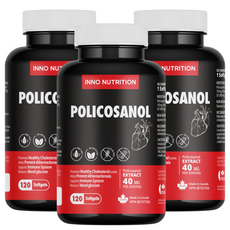 이노뉴트리션 폴리코사놀 40mg 120소프트젤, 3개, 120정