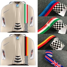 베스파스티커 튜닝 포인트 스티커 베스파 프리마베라 LX GT 튜닝용품 카킹즈(호환), (02)이태리+체커