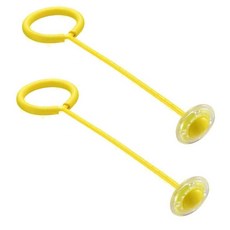 위시월드 LED 발목 줄넘기 KC인증, 옐로우, 2개, 옐로우