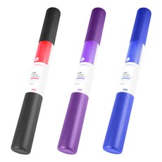 UPNS 소프트 EVA 슬림 폼롤러 10cm x 90cm 요가 필라테스 마사지 스트레칭, 사파이어블루, 1개