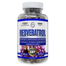 HI-TECH PHARMACEUTICALS 白藜蘆醇 500mg 錠, 1個, 90錠