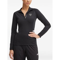 로시놀 하프 지퍼 스트라이프 이너 탑