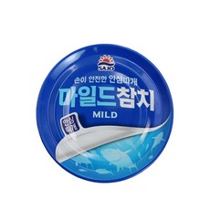 사조참치 마일드참치 85g x 1캔/안심따개/오메가3/DHA함유, 1개