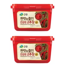 짠맛 줄인 건강한 고추장 2kg2팩, 2kg, 1개