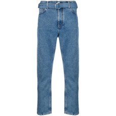 오프화이트 인더스트 슬림 핏 진