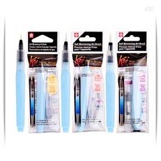 워터브러쉬 중형 XQRN-M 수채화 물붓 휴대용 드로잉용