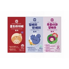 룰루맘 습관젤리 혼합 홍도라지배 15g 10포 + 빌베리앤베리 15g 10포 + 푸룬사과양배추 15g 10포(총30포), 30개