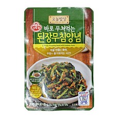 오뚜기 오늘밥상 바로 무쳐먹는 된장무침양념 90g 1개