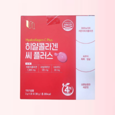 [비타민하우스] 히얄콜라겐씨 플러스 3g x 30포, 1개, 90g