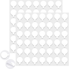 박물관 접착제 퍼티 젤 강한 접착 점 양면 투명한 벽걸이 공예품 풍선 포스터 장식용 탈착식, 0.4"-84pcs