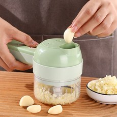 만능 슬리젠 슬라이서 무선 다지기, 1개, 퓨어그린