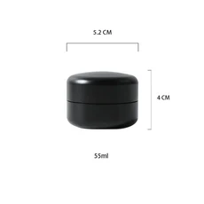 작은 밀폐 차 저장 용기 휴대용 식품 저장 용기 방수 알루미늄 합금 저장 수, 01 빠른  Mainland, 04 Black