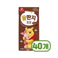 서울우유 초코 꿀딴지 멸균우유팩 180ml x 40개 904326 1개입