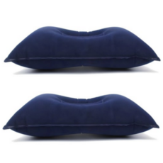캠핑 에어베개, 네이비, 2개