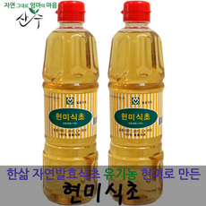 한삶 현미식초 (x) 유기농현미 자연발효식초, 5개, 900ml