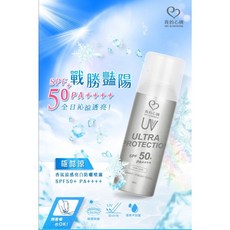 我的心機 香氛涼感防曬噴霧SPF50 /PA (90ml/瓶) 銀瓶, 1個