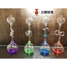 立騰玻璃儀器 液氣相交換實驗器 手握愛情溫度計 物理實驗 理化實驗 國小實驗 國中實驗, 1個, 紅色