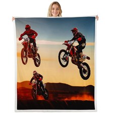 Feelyou 정글 동물 담요 코끼리 부드러운 후리스 셰르파 아늑한 퍼지 플러시 따뜻한 사자 악어 프린트 127cm x 152.4cm(50 60인치) 기린 아프리카 사파리 침대