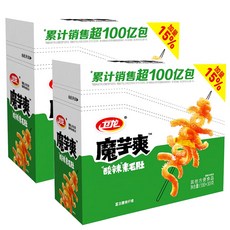 웨이롱 머위솽 산고추맛 쏸라맛 곤약 18G씩 라티아오 중국간식 중국식품, 2개, 210g