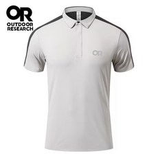OR Outdoor Research 아웃도어 리서치 남성 ActiveIce 속건 반팔 티셔츠 아웃도어 여름 폴로 셔츠남