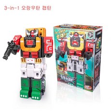 파워 레인저 애니멀포스 큐브 나이트 라이드킹 합체 로봇 애니멀체인저, B. 캡틴 오랑우탄 (456개 조합)