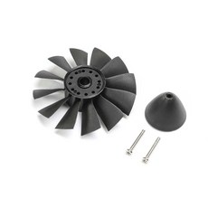 E-flite 50mm 12블레이드 로터 스피너 Habu SS EDF EFL02355 교체용 비행기 부품, E-flite 50mm 12블레이드 로터 스피너 Hab