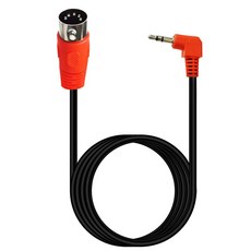 키보드 드럼 사운드 장치용 PLCPDM 길이 5핀 150cm DIN 남성 5mm 남성에서 90도 50cm 케이블 각도 8인치, 1.5m