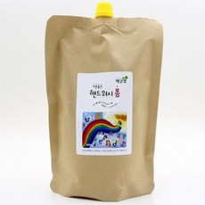 장애인생산품 기분좋은 핸드워시폼 거품형 버블 리필 파우치 600g, 1개, 1g