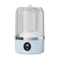 便攜迷你內衣洗衣杯 無需插電 無需安裝 仿手洗, 藍色, 01