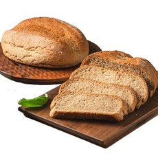 통밀100% 백프로 통밀빵 통밀식빵 식사빵 저당 저염 비건, 1개, 430g